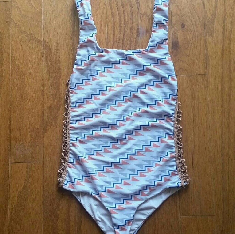 Acacia Swimwear Ziggy Bordeaux, size P